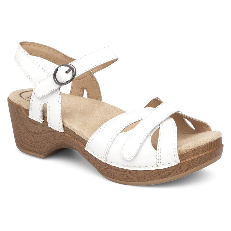 Dansko Women's Season White Sandal 6.5-7 M US - Image 1
